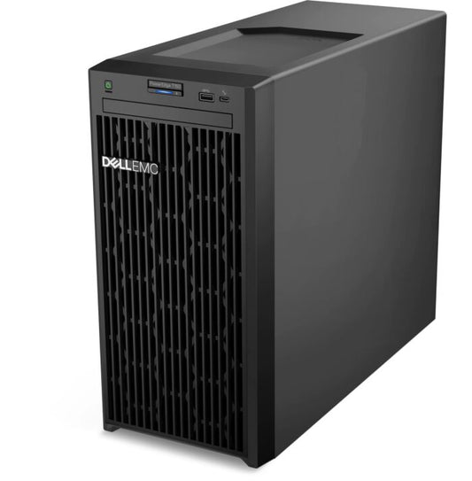 Serveur Dell PowerEdge T150, 3.5" Chassis with up to 4 Hard Drives and Software RAID, Xeon E-2314 2.8GHz, 8M Cache, 4C/4T,16GB,2*2TB,3YR